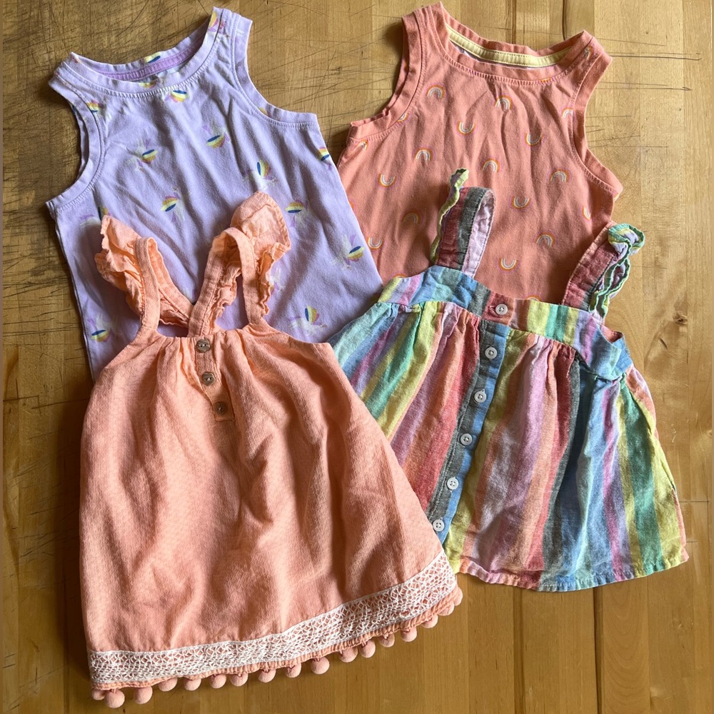 Toddler Summer Tank Top Bundle - 2T